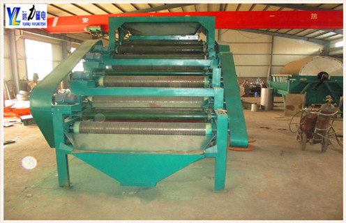 锰矿水选磁选机，海东锰矿水选磁选机_合理选购山西磁性物干式磁选机_开云在线生产厂家