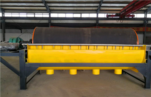 高强磁水选磁选机，山东高强磁水选磁选机磁性有多强_山东高强磁水选磁选机铁精粉流程及转速有什么规定