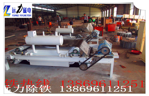 干式永磁磁选机，江苏干式永磁磁选机_远力江苏干式永磁磁选机怎么调整优缺点的结构磁场分布图 